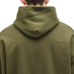 Fear of God Essentials Fleece Hoodie Military