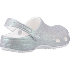 Crocs Classic Glitter EVA Women's Grey Standard Clogs