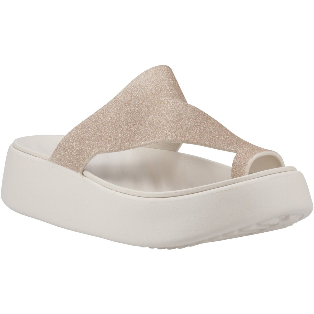 Crocs Getaway Toe Loop Synthetic Women's Stucco Sandals
