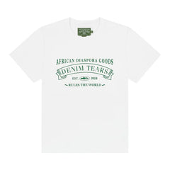 Denim Tears x Corteiz ADG Tee 'White'