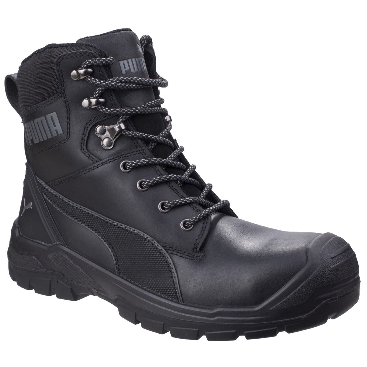 Puma Safety Conquest 630730 Leather Black Safety Boots
