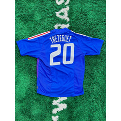 France Home Shirt 2002-2004 Trezeguet #20 L