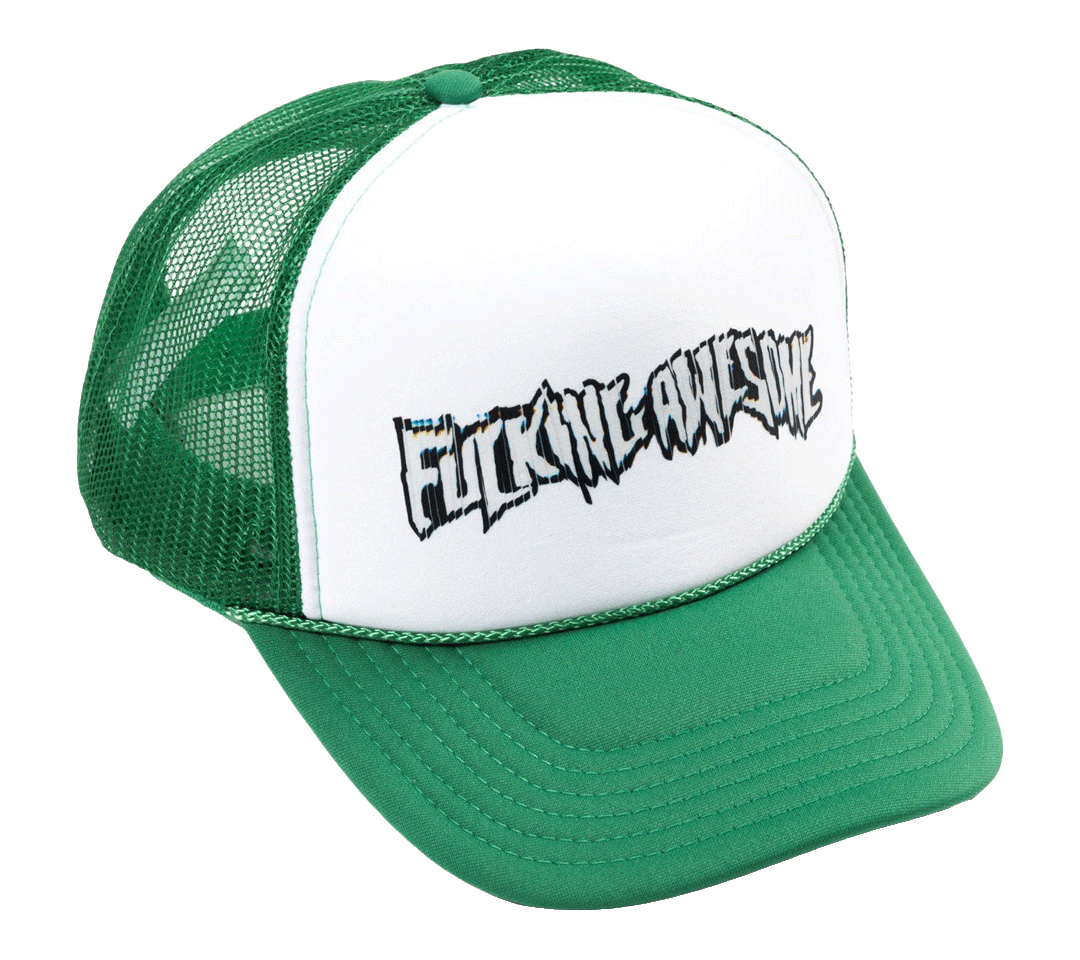 Fucking Awesome Scanner Warp Trucker Hat