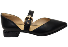 Florsheim Womens Ariella Point Toe Low Heel Leather Shoes