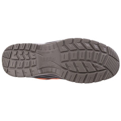 Puma Safety Omni Flash Low Suede Grey/Orange Safety Trainers