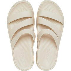 Crocs Getaway Strappy Synthetic Women's Stucco Sandals