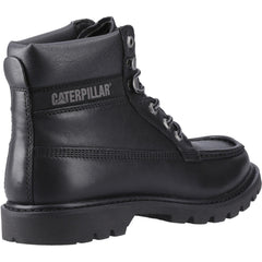 Caterpillar  Colorado Moc Toe Leather Men's Black Ankle Boots
