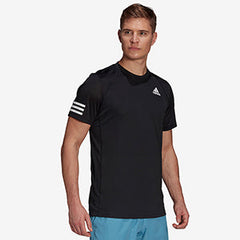 adidas Club 3 Stripe T-Shirt