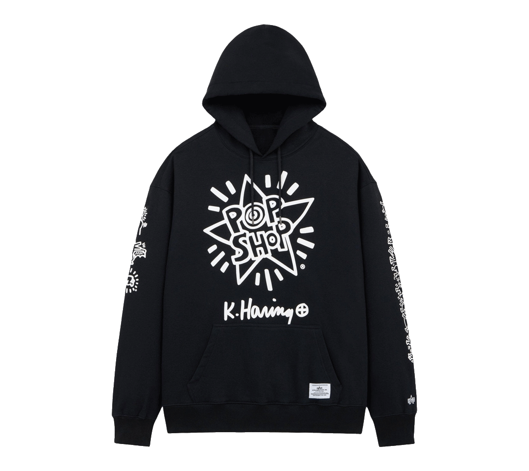 Keith Haring x Alpha Industries "Pop Shop" Hood