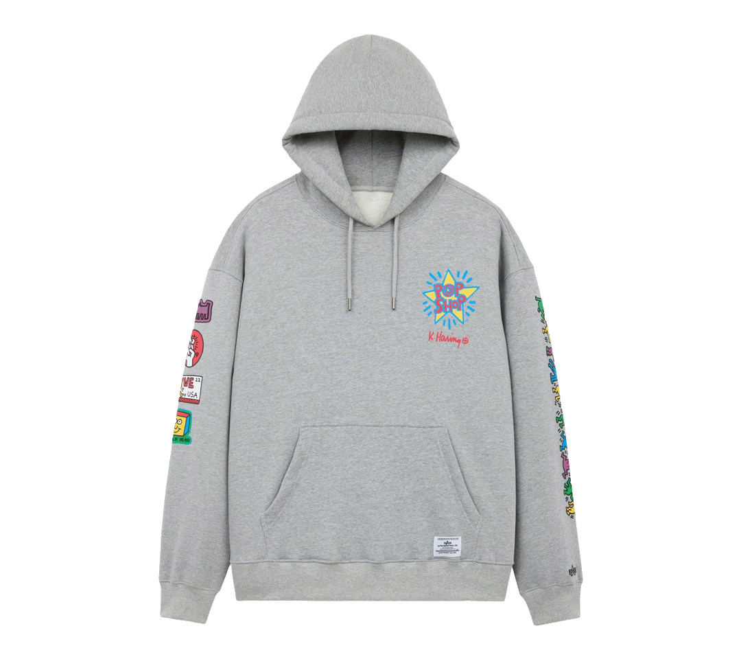 Keith Haring x Alpha Industries "Pop Shop" Hood