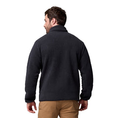 Columbia Rugged Ridge High Pile Full Zip Men's Black Fleece Jacket