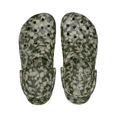 Crocs Classic Confetti EVA Men's Army Green Clogs