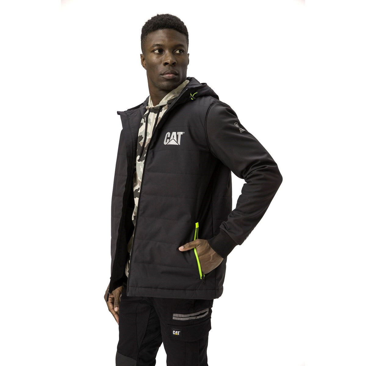 Caterpillar Tech Hybrid Men's Black Jacket