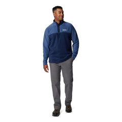 Columbia Steens Mountain Half Snap II Men's Blue Fleece Jacket