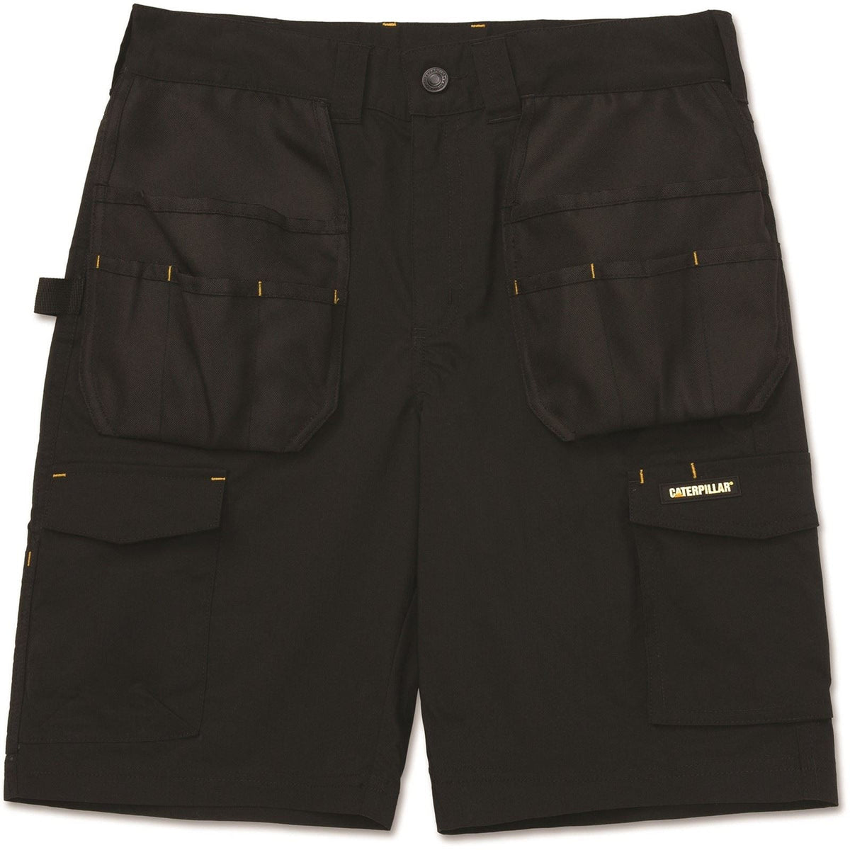 Caterpillar Nexus Holster Stretch Cotton Men's Black Work Shorts