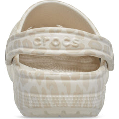Crocs Classic Animal EVA Women's Almond Tint/Leopard Clogs