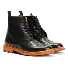 Chapman & Moore Walter Brogue Leather Men's Brown Boots