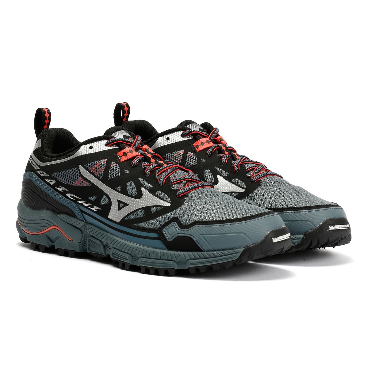 Mizuno Wave Daichi LS Stormy Weather/Silver Trainers