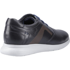 Pod Aston Leather Men's Navy Lace-Up Shoes