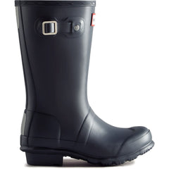 Hunter Junior Originals Boot Rubber Kid's Hunter Navy Wellington Boots