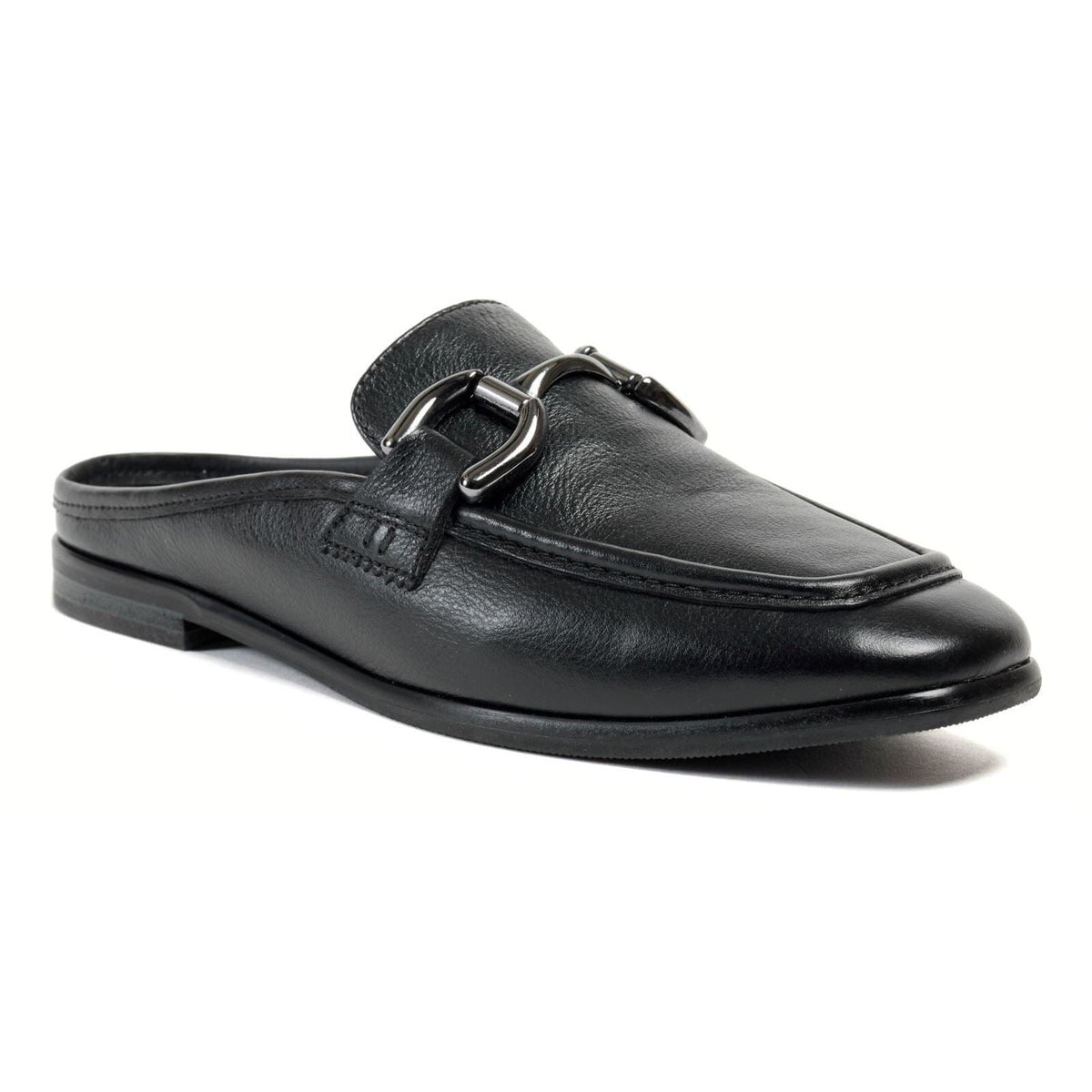 Pod Mila Leather Women's Black Mules