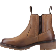 Hunter Skye Dealer Boot Leather Women's Brown Boots