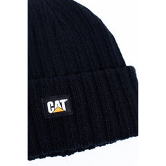 Caterpillar Rib Watch Black Beanie Hat