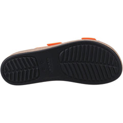 Crocs Brooklyn Buckle Women's Topaz Wedges