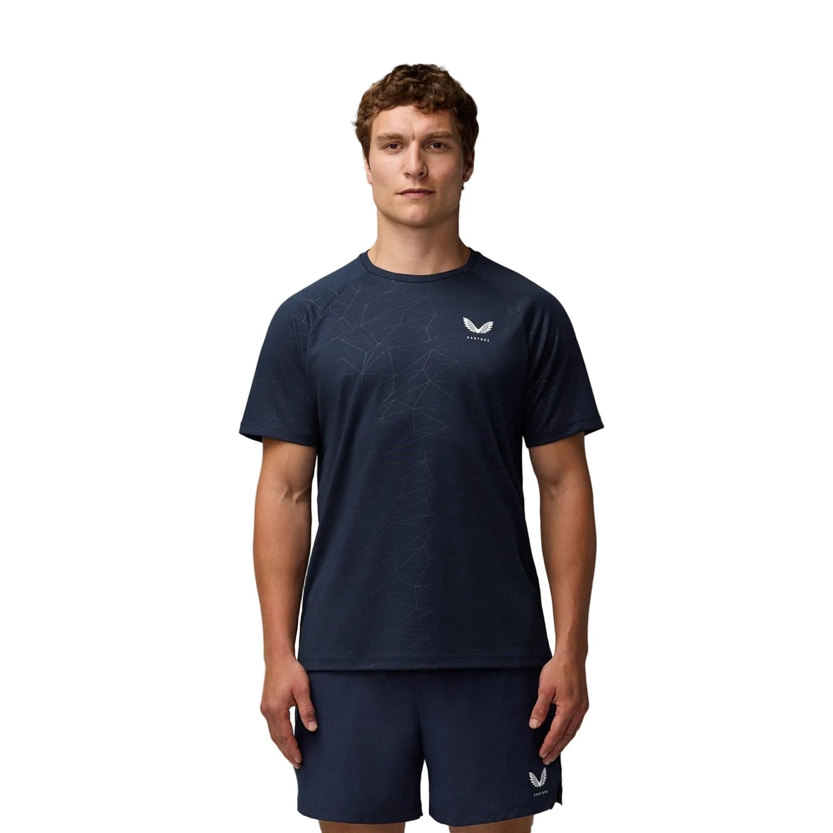 Castore Adapt Training T-Shirt Polyester Men's Blue Activewear T-Shirts
