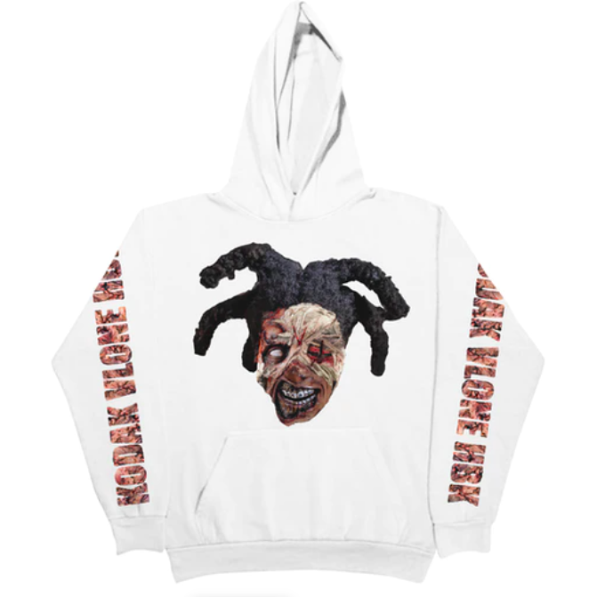 Kodak Black x Vlone Zombie Hoodie White