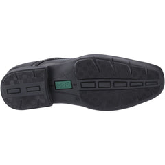 Pod Alec Leather Men's Black Lace-Up Shoes