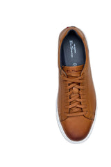 Ben Sherman Ace Cupsole Leather Men's Tan Trainers