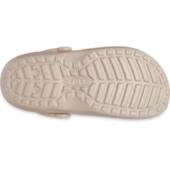 Crocs 203591 CLASSIC LINED UNI Synthetic Mushroom/Bone Clogs