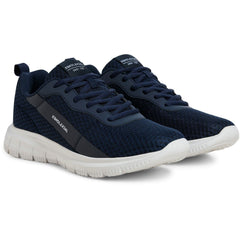Jack & Jones Taylor Mesh Synthetic Men's Navy Blazer Trainers