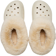 Crocs Furever Crush Synthetic Women's Bone Clogs