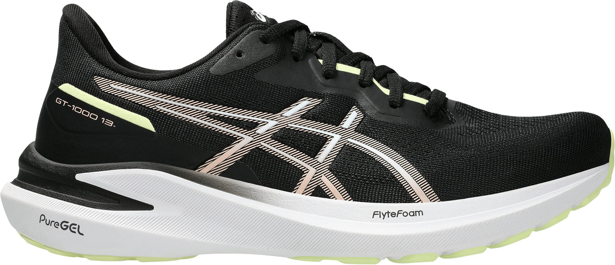 Asics GT 1000 13 Womens Running Shoes - Black