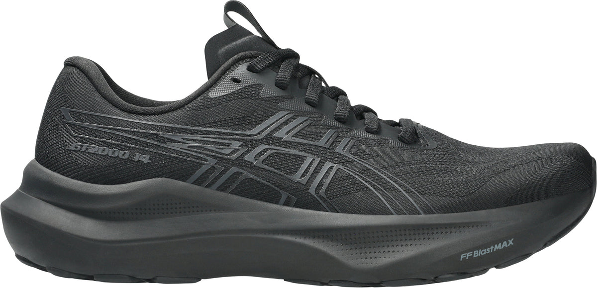 Asics GT 2000 14 Womens Running Shoes - Black