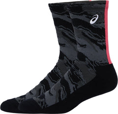 Asics Graphic Crew Running Socks - Grey