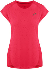 Asics Lite-Show Short Sleeve Womens Running Top - Pink