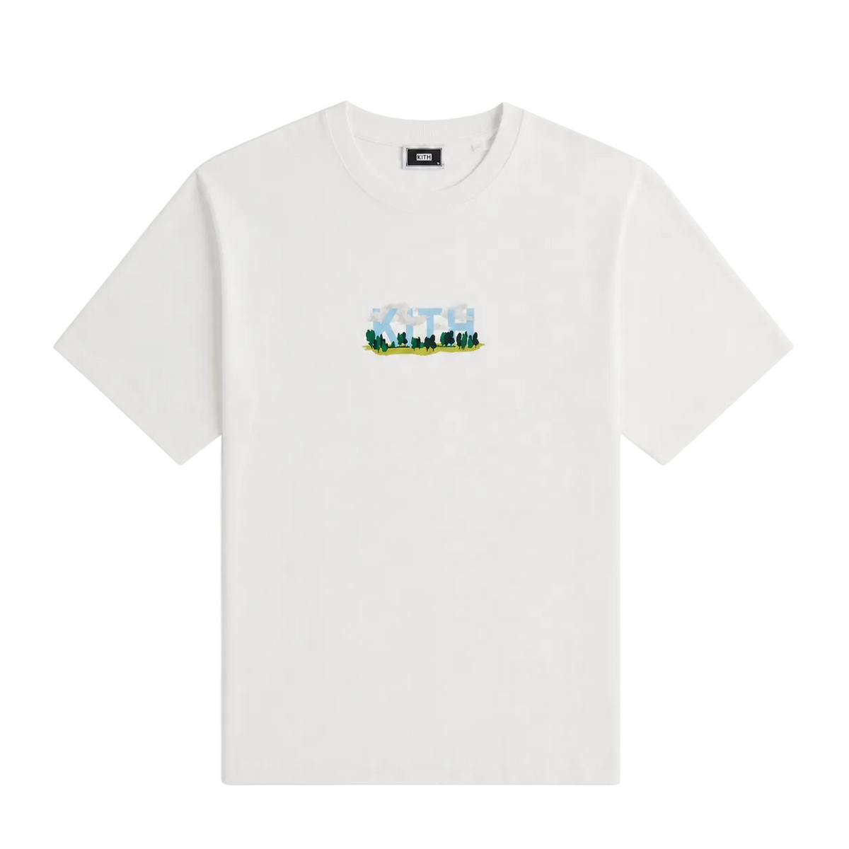 Kith CLoud Logo Tee White
