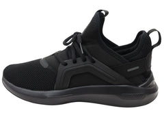 Puma Softride Enzo 5 Mens Comfortable Shoes Black Grey