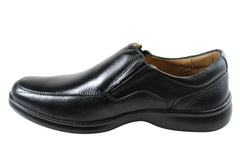 Sollu Loxwood Mens Leather Slip On Comfort Shoes Made In Brazil