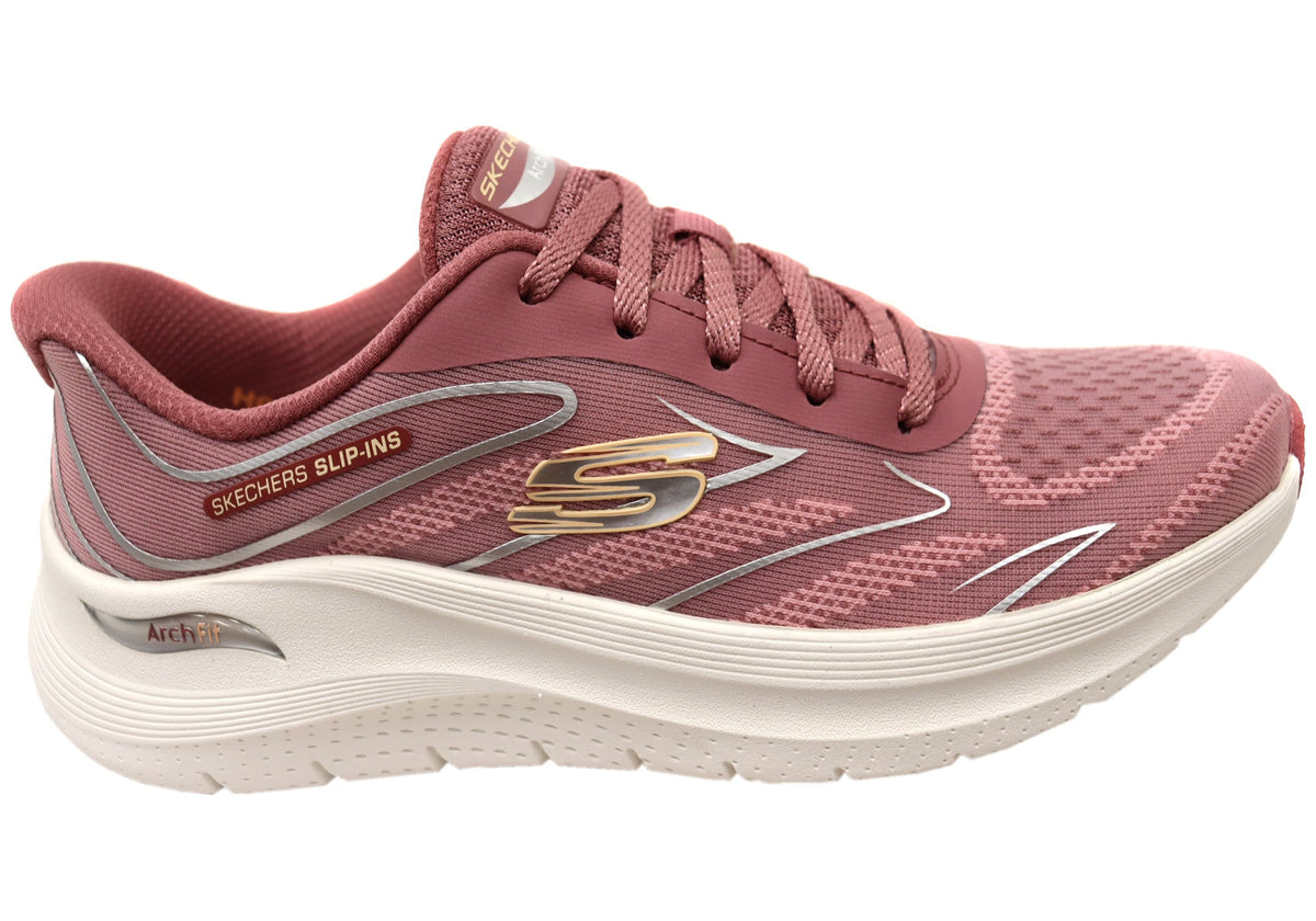 Skechers Womens Arch Fit 2.0 Sleek Stride Comfortable Shoes