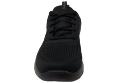 Skechers Mens Summits Torre Comfortable Lace Up Shoes Black