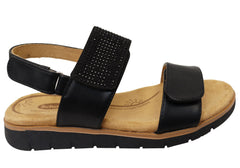 Scholl Orthaheel Nancy Womens Comfortable Adjustable Sandals