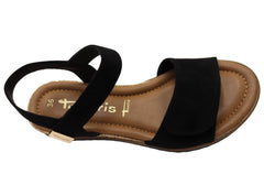 Tamaris Deidree Womens Comfortable Low Wedge Adjustable Sandals