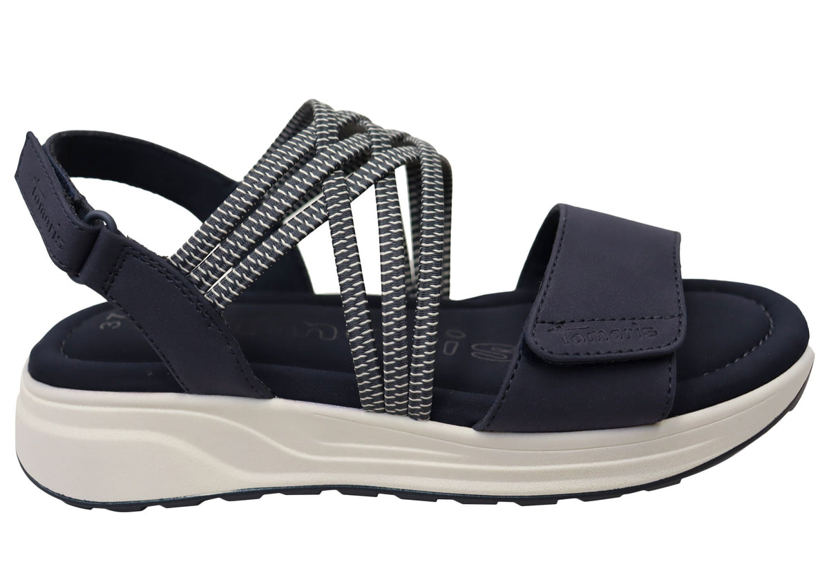 Tamaris Devin Womens Sandals With Cushioned Comfortable Footbed