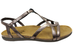 Naot Dorith Womens Comfort Cushioned Supportive Flat Leather Sandals