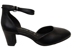 Tamaris Anabeller Womens Comfortable Leather Mid Heels