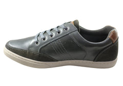 Slatters Bristol Mens Comfortable Leather Lace Up Casual Shoes